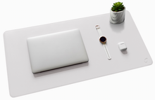 Load image into Gallery viewer, Pearl White Desk Mat