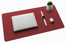 Load image into Gallery viewer, Wine Red Desk Mat