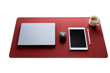Load image into Gallery viewer, Wine Red Desk Mat